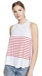 Sundry Trapeze Stripes Tank