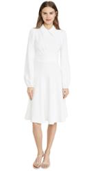 No 21 Collared Long Sleeve Dress