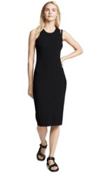 Helmut Lang Parachute Strap Crew Neck Dress