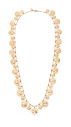 Tory Burch Coin Rosary Necklace