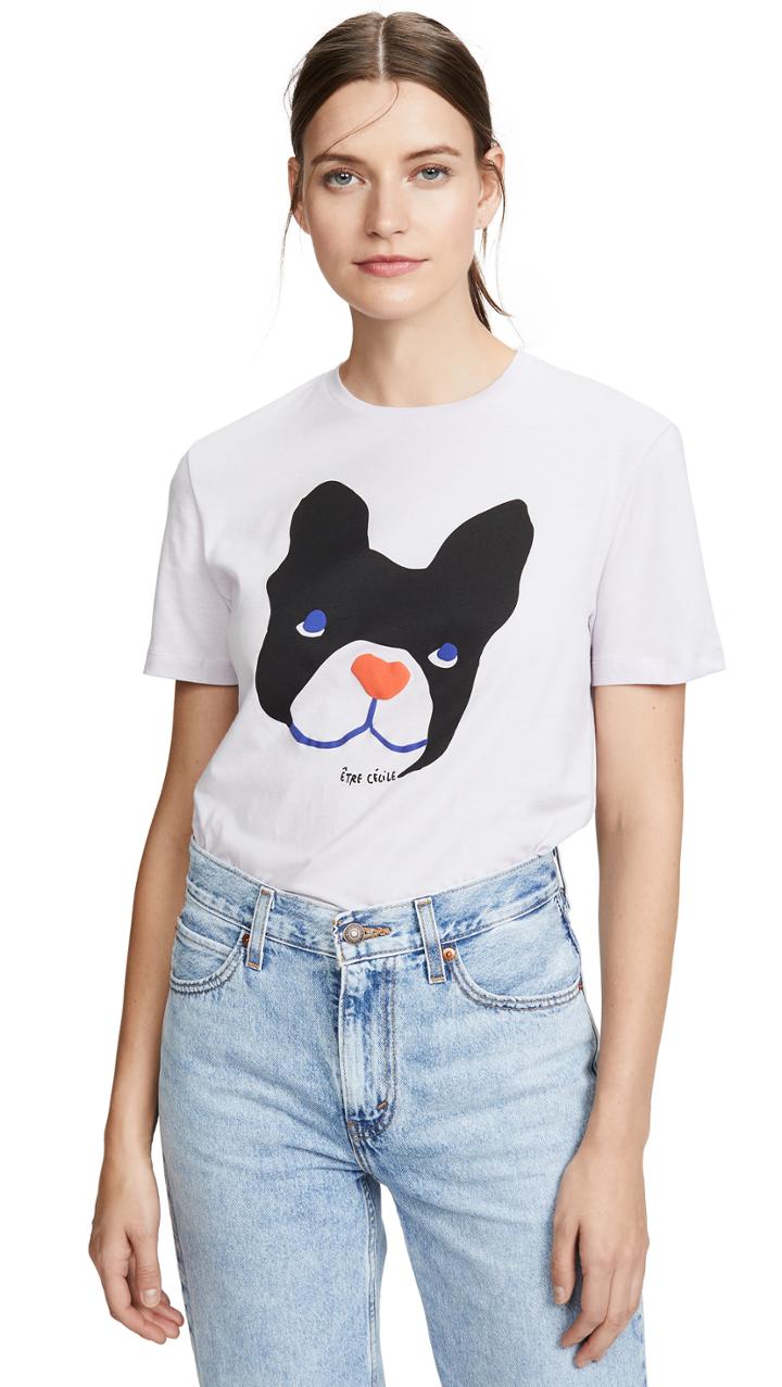 Etre Cecile Big Dog T Shrit