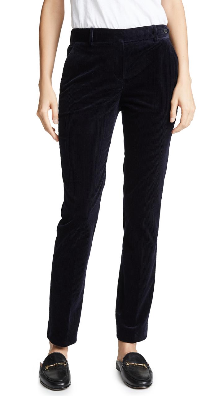 Theory Pintuck Trouser Pants
