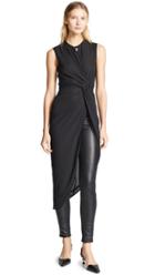 Yigal Azrouel Knotted Front Tunic Top