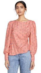 Rebecca Taylor Long Sleeve Brigette Blouse
