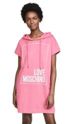 Moschino Lover Moschino Oversize Hoodie Dress