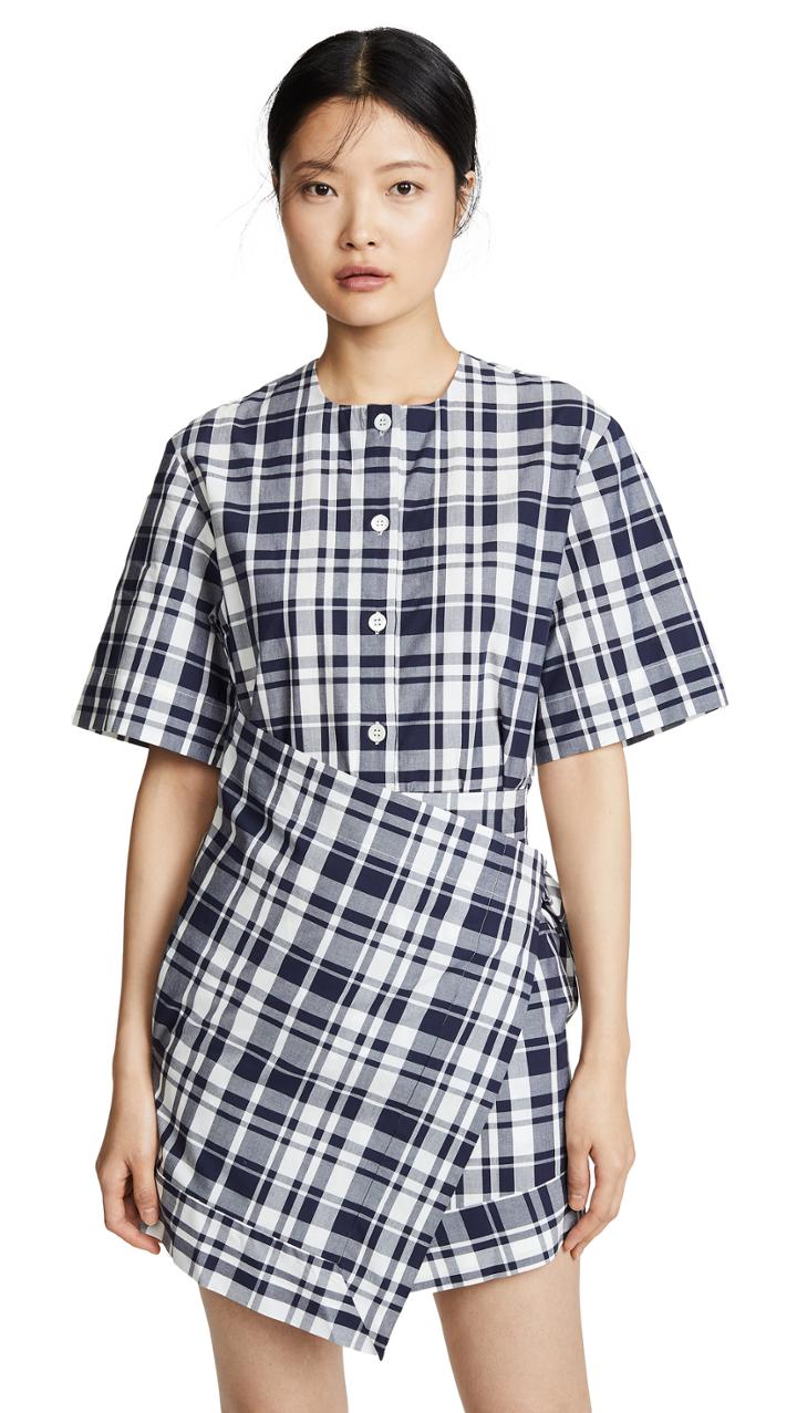 Maison Kitsune Chloe Scarf Dress