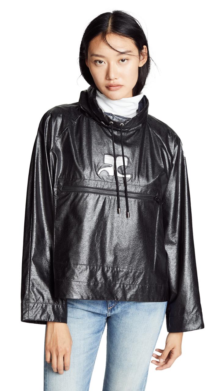 Courreges Waterproof Vinyl Jacket