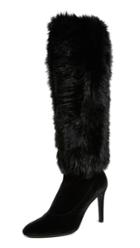 Giuseppe Zanotti Knee High Fur Boots