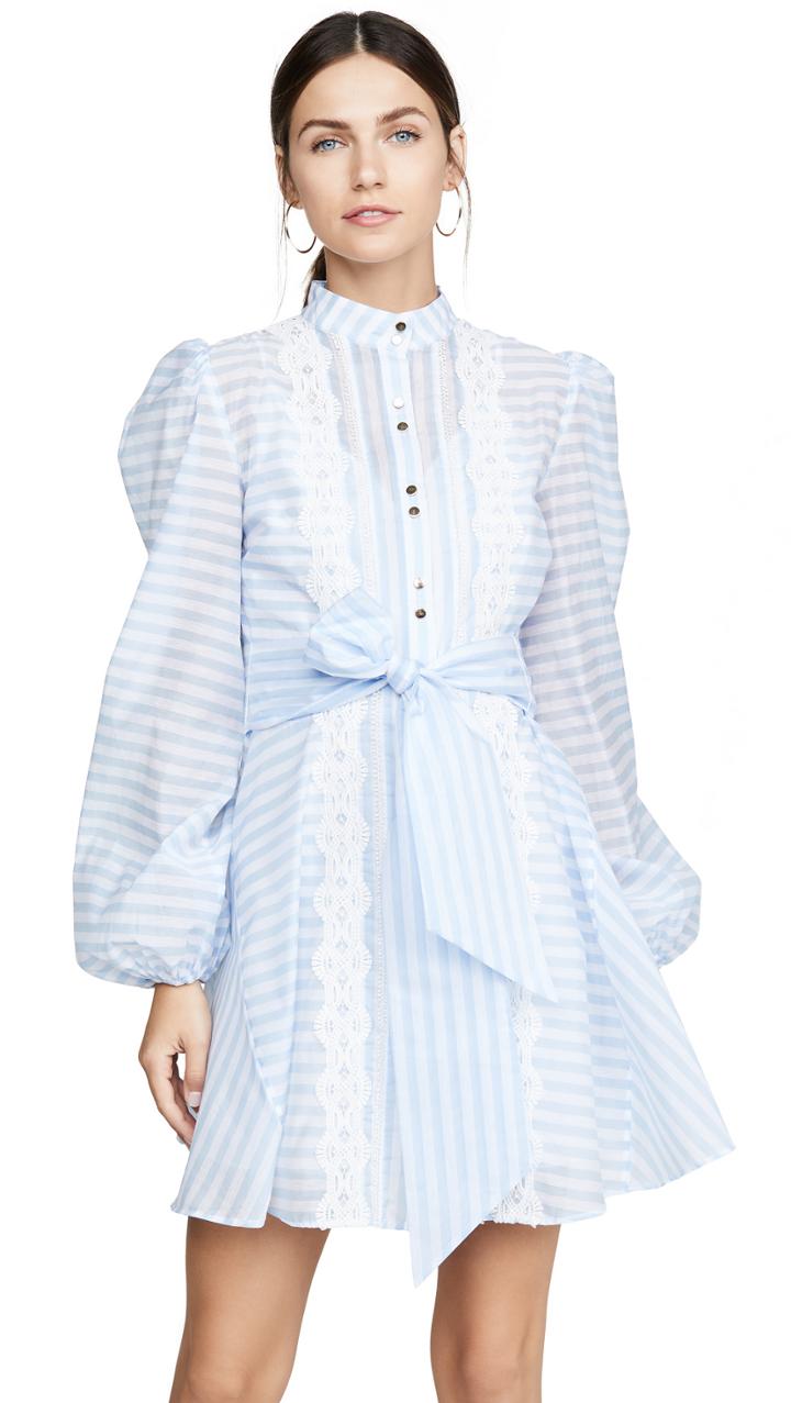 Keepsake Guardian Long Sleeve Mini Dress