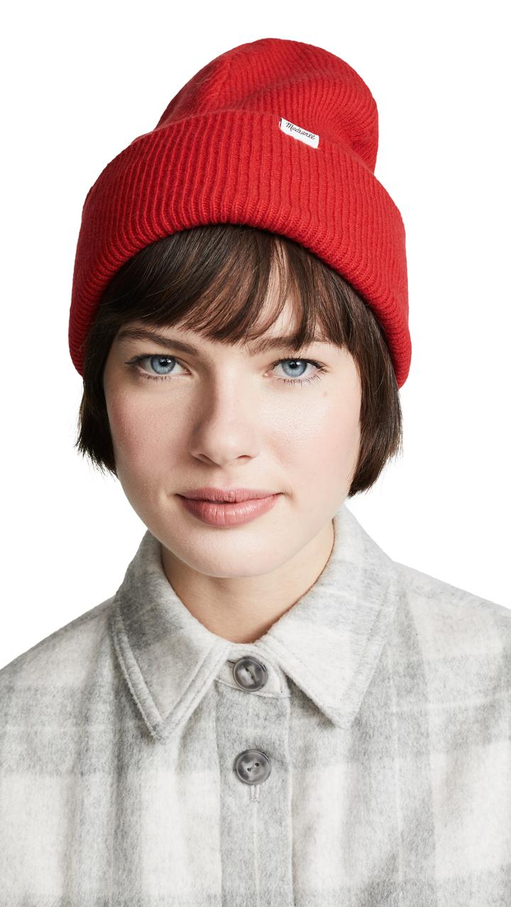 Madewell Cuffed Cozy Knit Beanie
