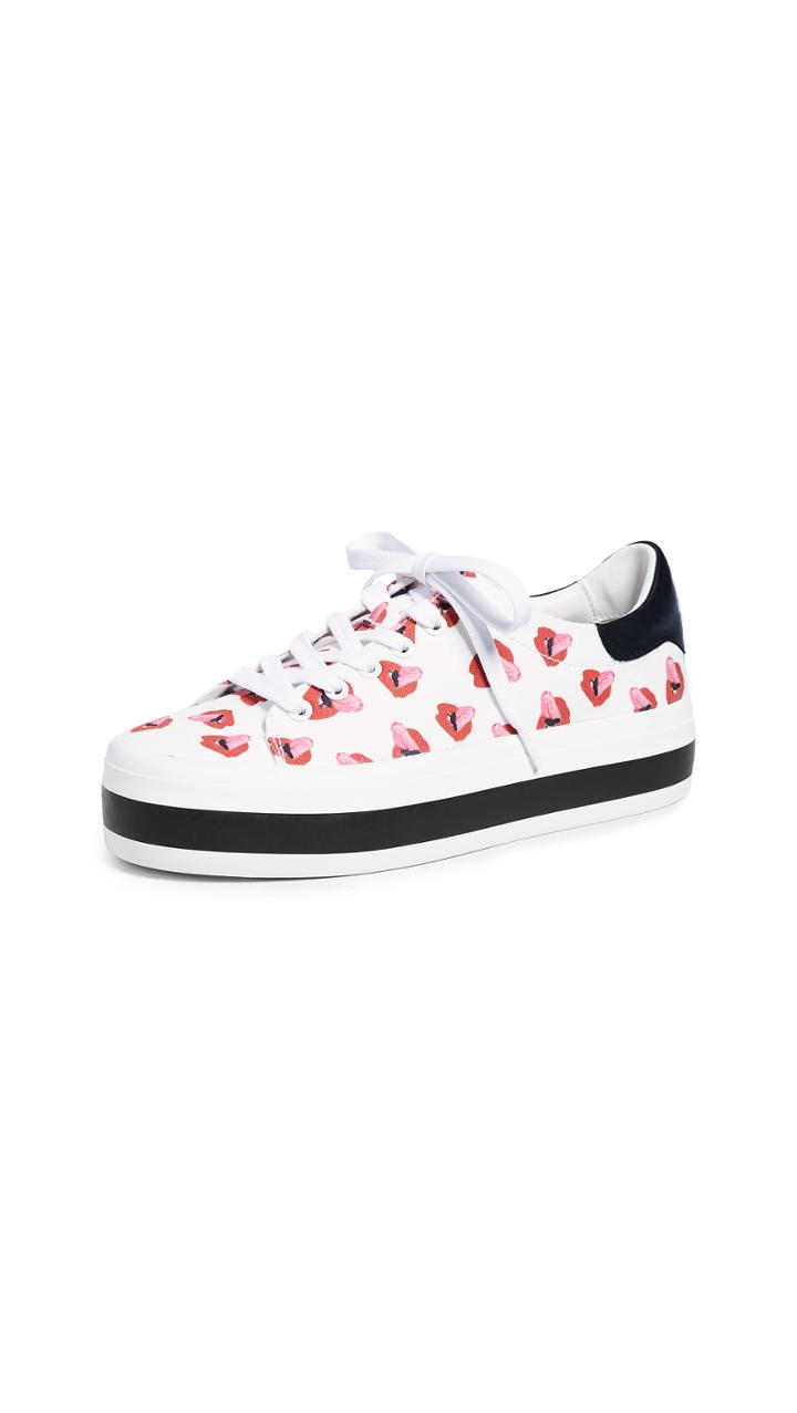Alice Olivia X Donald Roberston Ezra Lips Sneakers