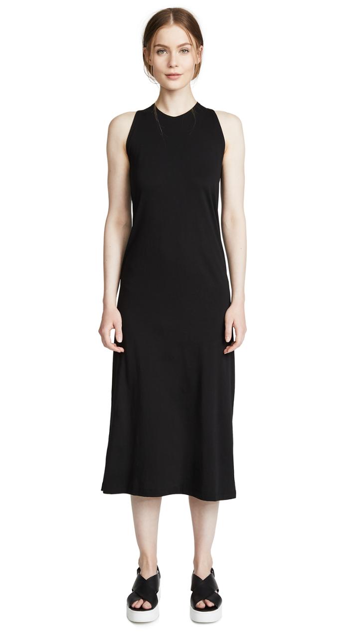 Vince Ribbed Tank Dress