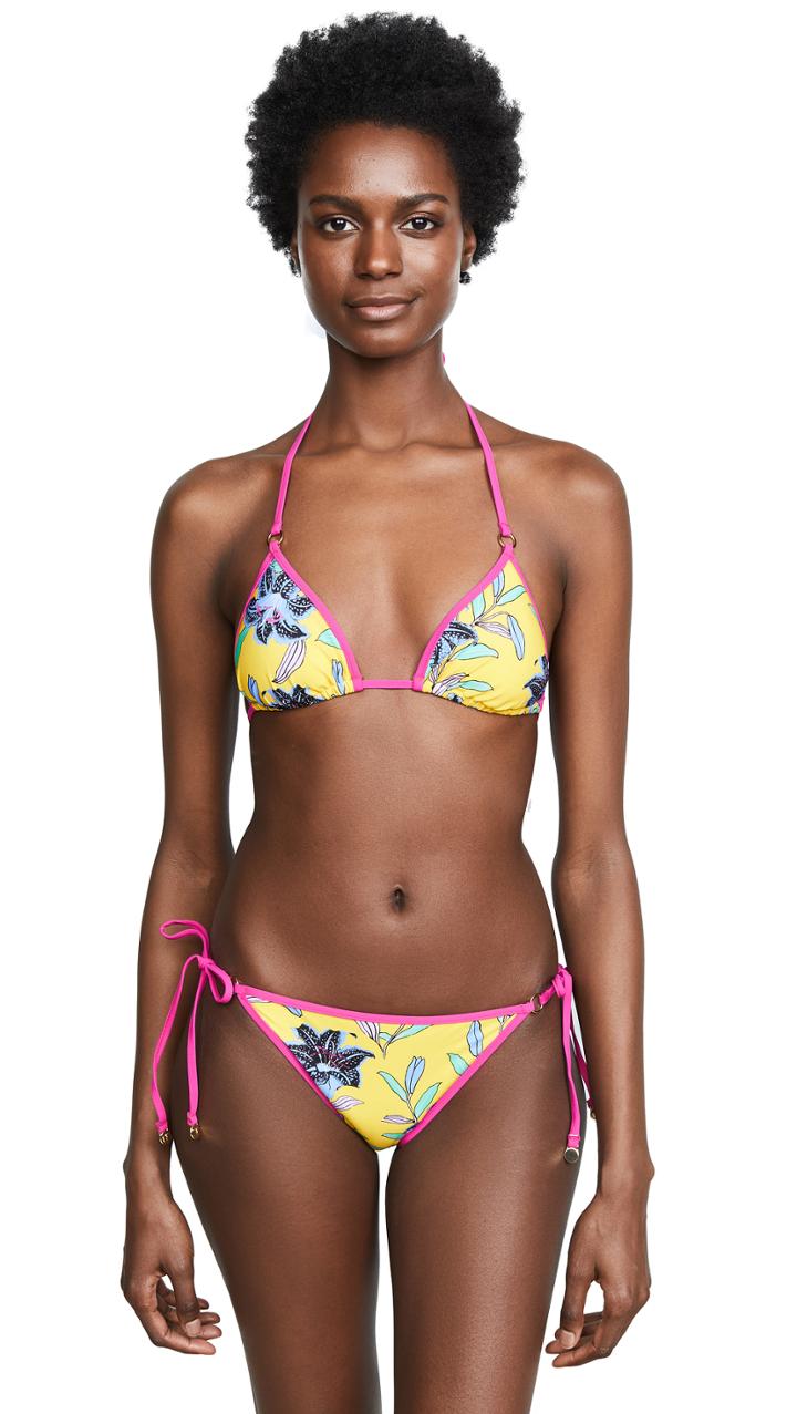 Diane Von Furstenberg Ring Sliding Triangle Top