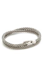 Miansai Sterling Silver Ipsum Wrap Bracelet