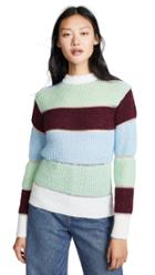 Ph5 Massimo Mohair Color Blocked Pullover