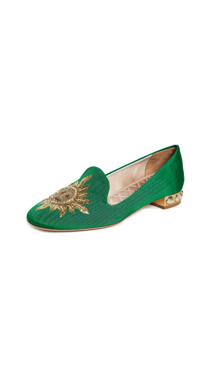 Aquazzura Embellished Slippers