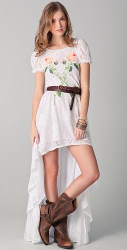 Wildfox Wildfox White Label The West Was Won Dress