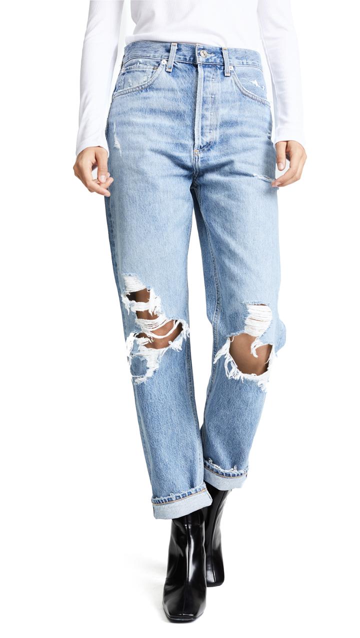 Agolde 90s Fit Mid Rise Loose Fit Jeans
