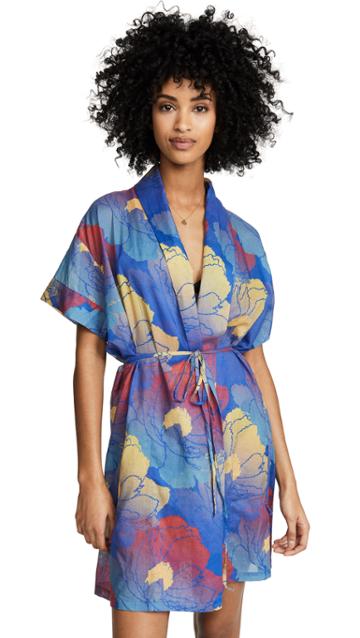 Double Rainbouu Long Beach Kimono