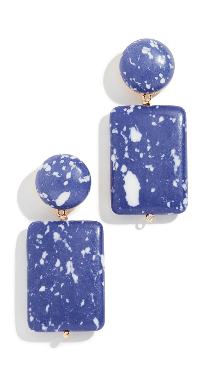 Lele Sadoughi Keepsake Stone Earrings