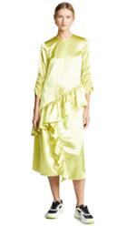 Edit Insert Midi Frill Dress