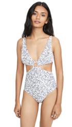 Peony Swimwear Flora Hi Tri One Piece