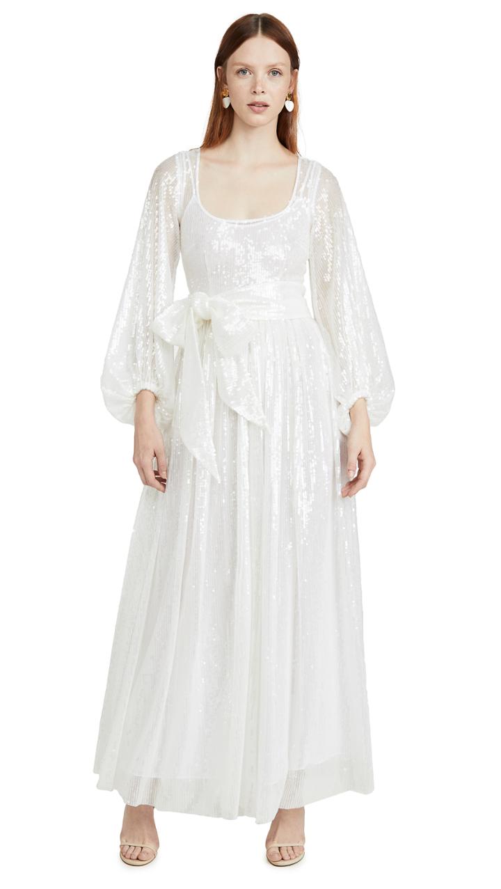 Staud Sequin Dress