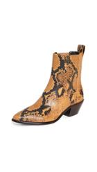 Loeffler Randall Aylin Low Western Booties With Gore