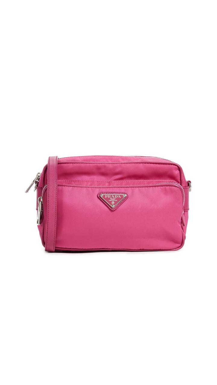 What Goes Around Comes Around Prada Tessuto Crossbody