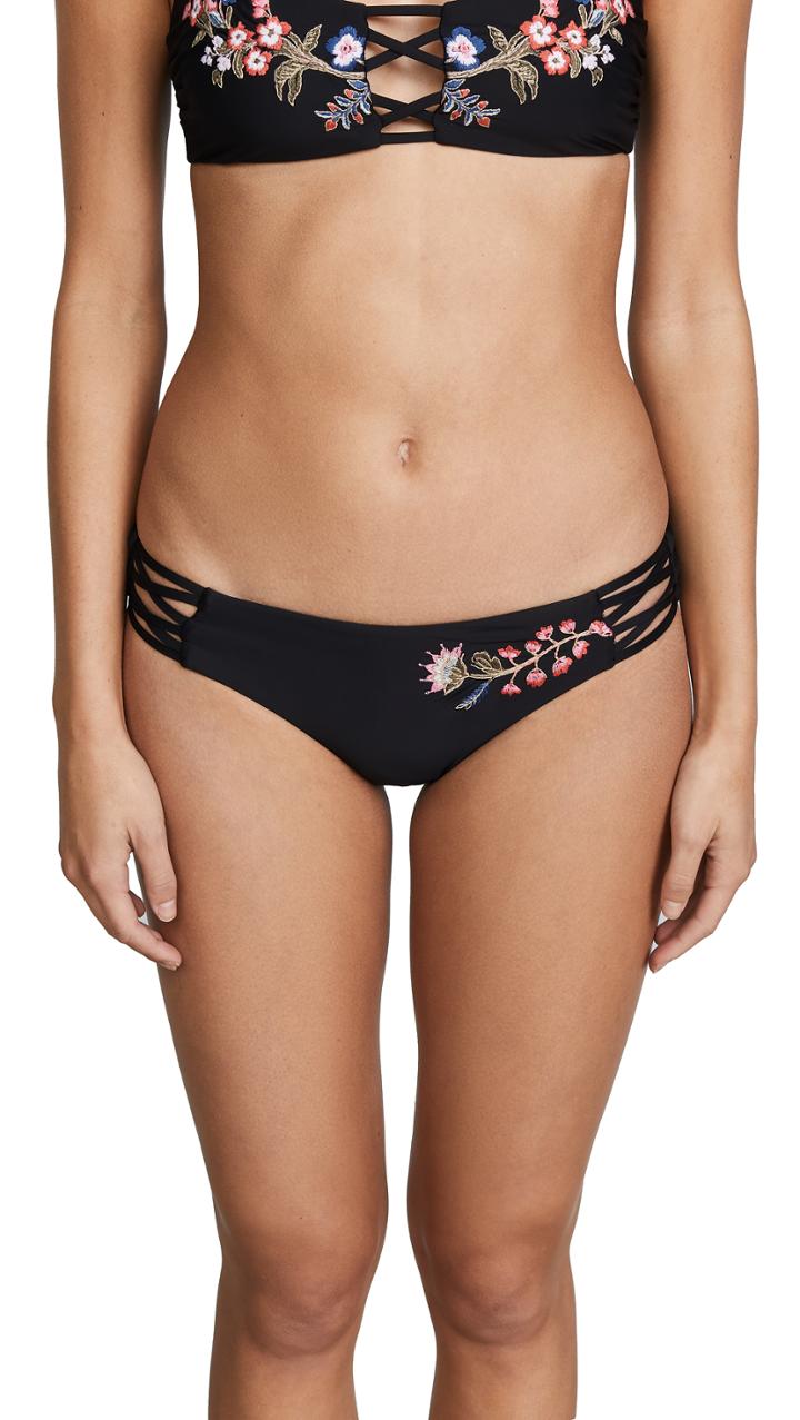 Ella Moss Sheer Dot Ruffle Retro Bottoms