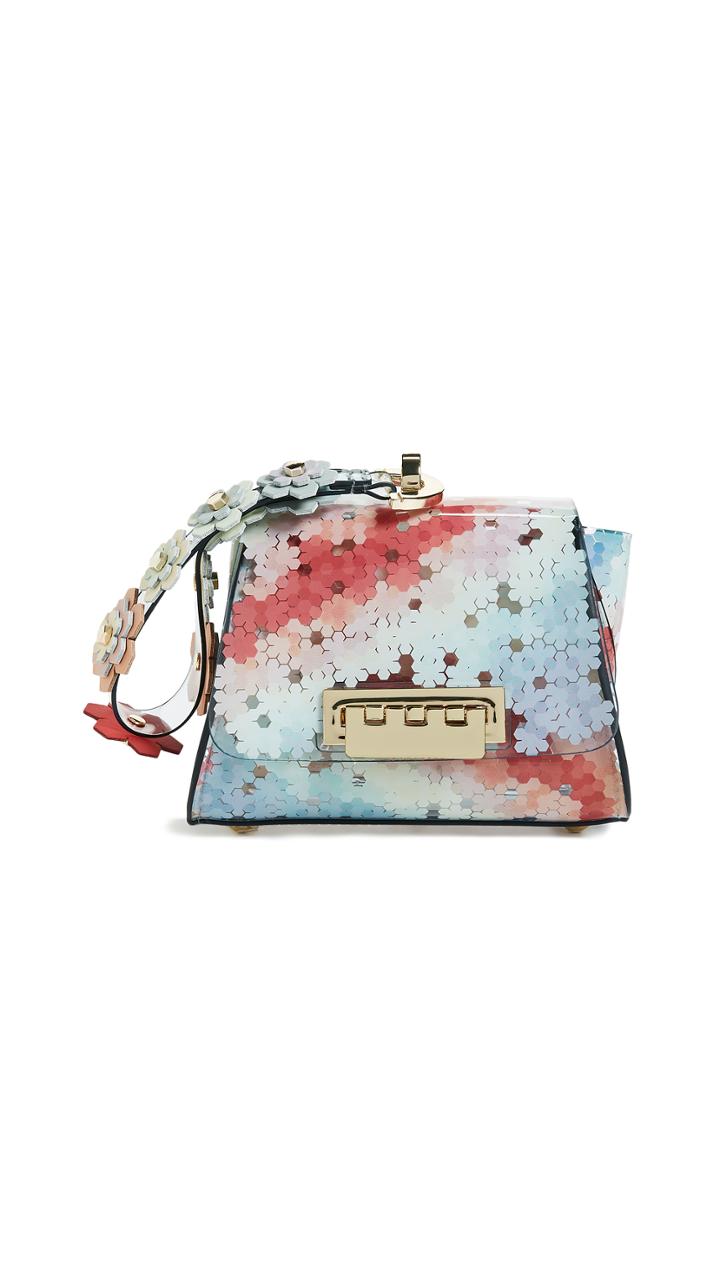 Zac Zac Posen Eartha 3d Printed Wristlet