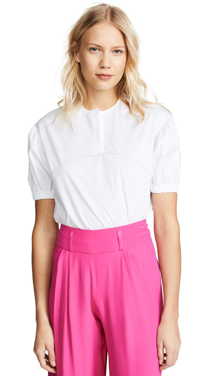 Stella Jean Short Sleeve Blouse
