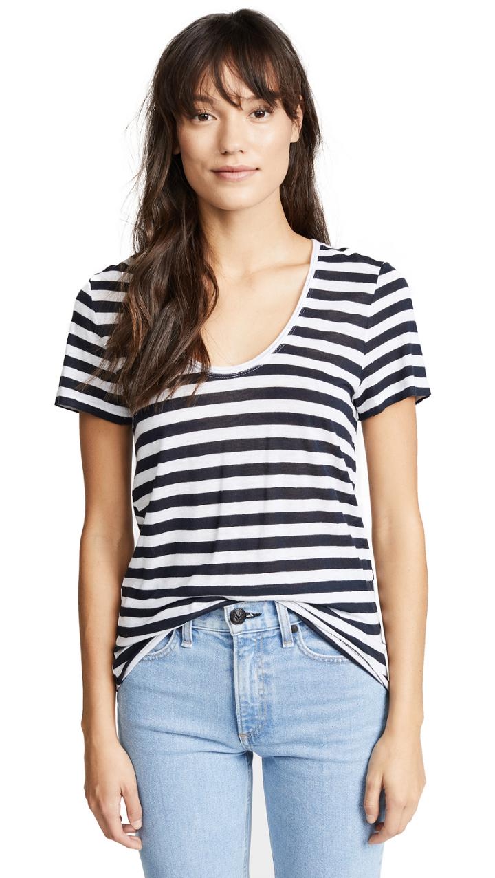 Rag Bone Jean Laila Linen Tee
