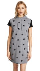 Mcq Alexander Mcqueen Sleeveless Hoodie Dress