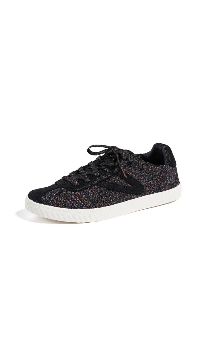 Tretorn Camden Lace Up Glitter Sneakers