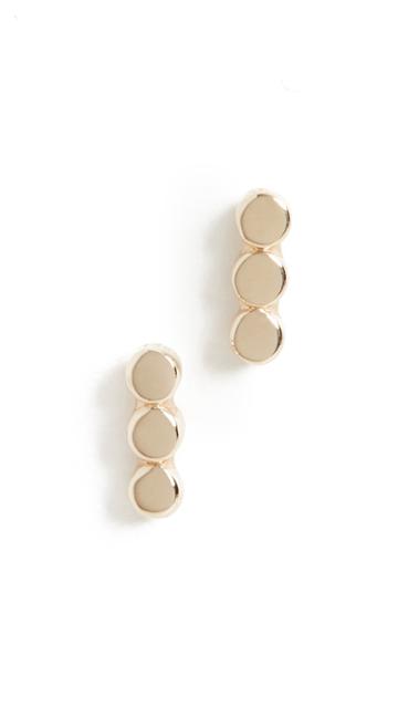 Jennie Kwon Designs 14k 3 Dot Studs