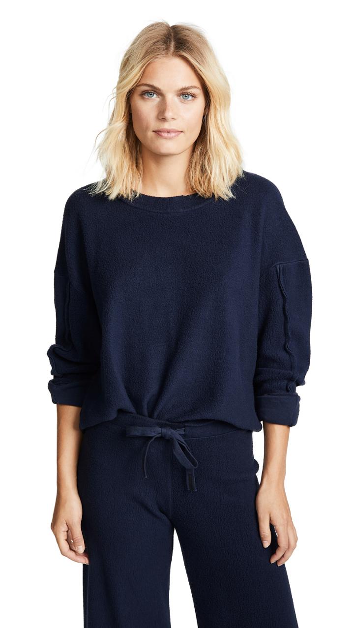 Stateside Sherpa Terry Pullover