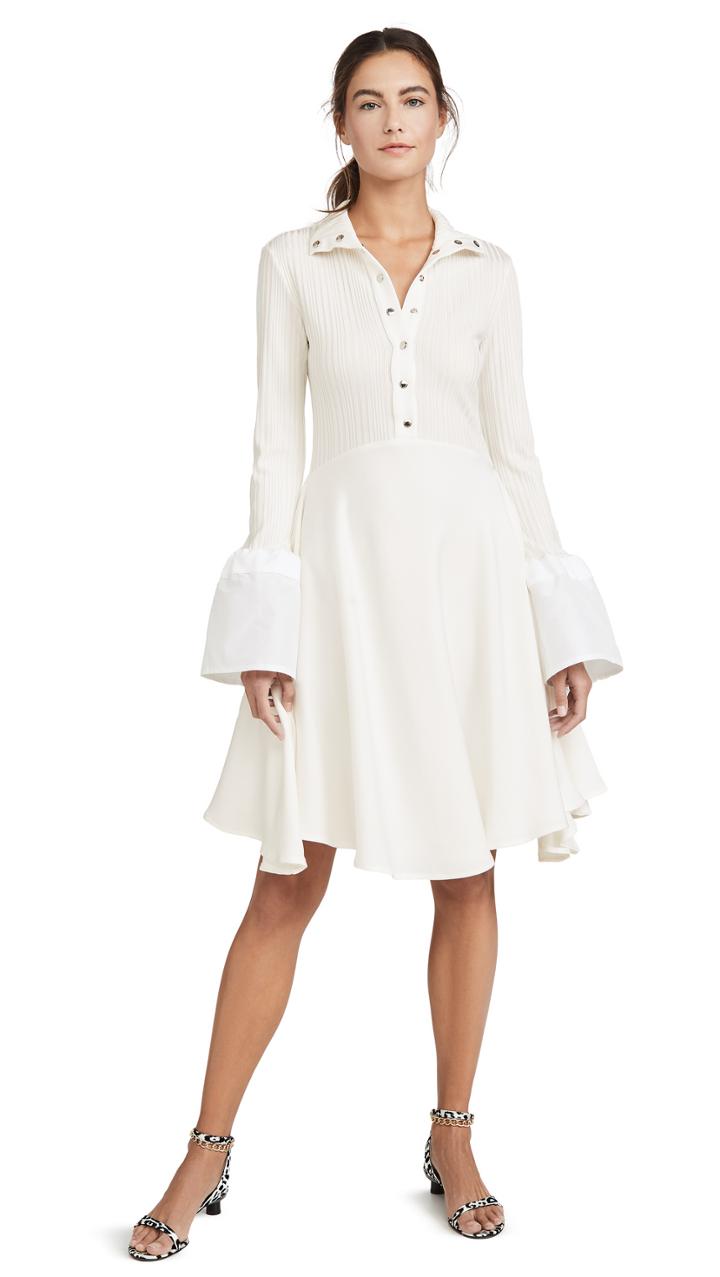 Ellery Concourse Tulip Sleeve Dress
