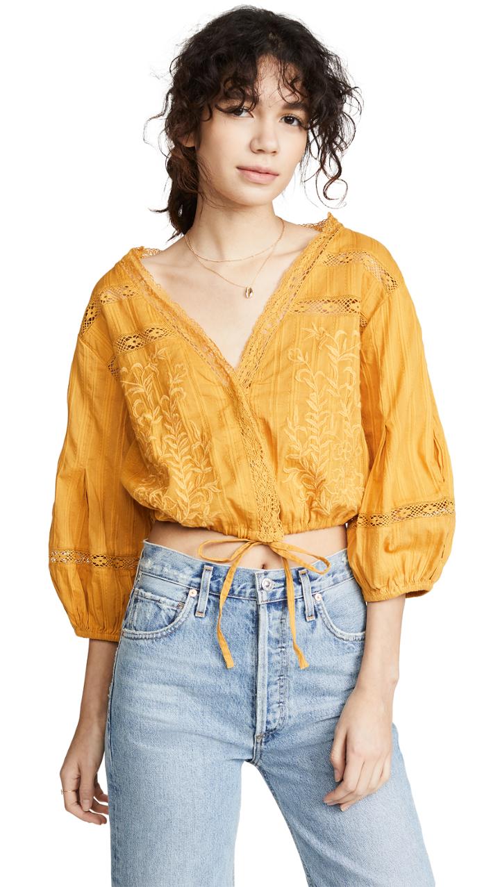 Free People Follow Your Heart Top