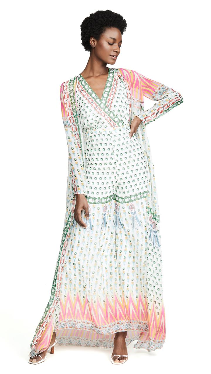 Temperley London Millais Chiffon Coat