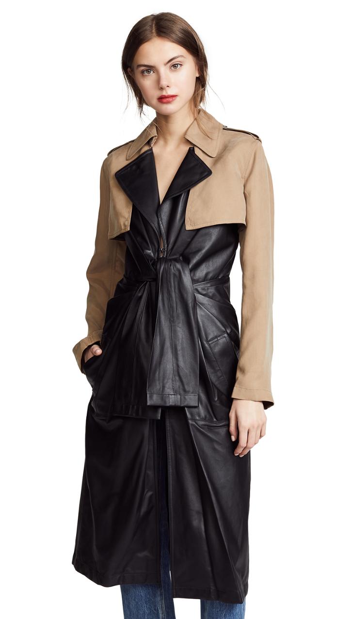 Alexander Wang Combo Trench Coat