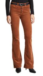Veronica Beard Jean Beverly Button Fly Flares