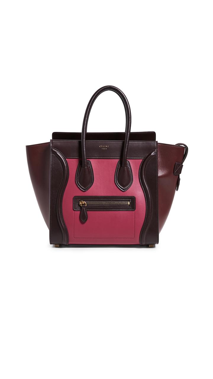 What Goes Around Comes Around Celine Micro Luggage Bag