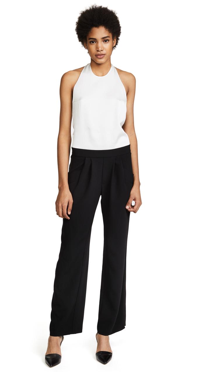 Baja East Bandeau Dress