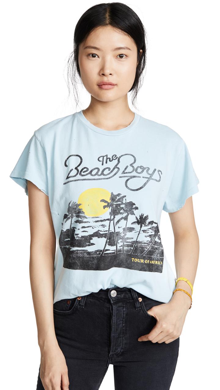 Madeworn Rock Beach Boys Crew Tee