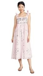 Juliet Dunn Tie Shoulder Dress