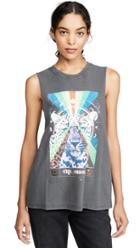Spiritual Gangster The Moon Cut Off Band Tank