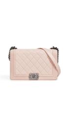 What Goes Around Comes Around Chanel Pink Lambskin Medium Boy Bag