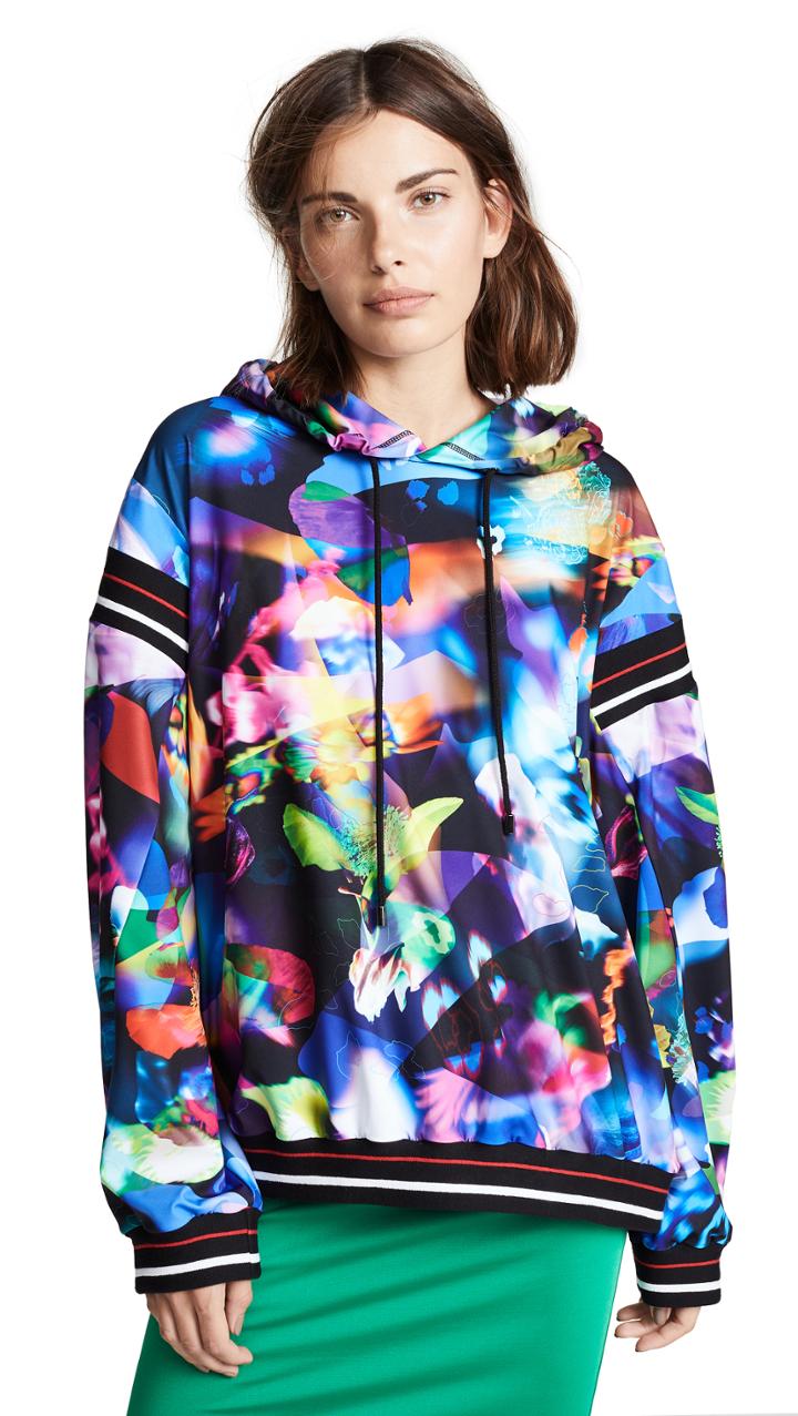 Koche Stripe Trim Hoodie