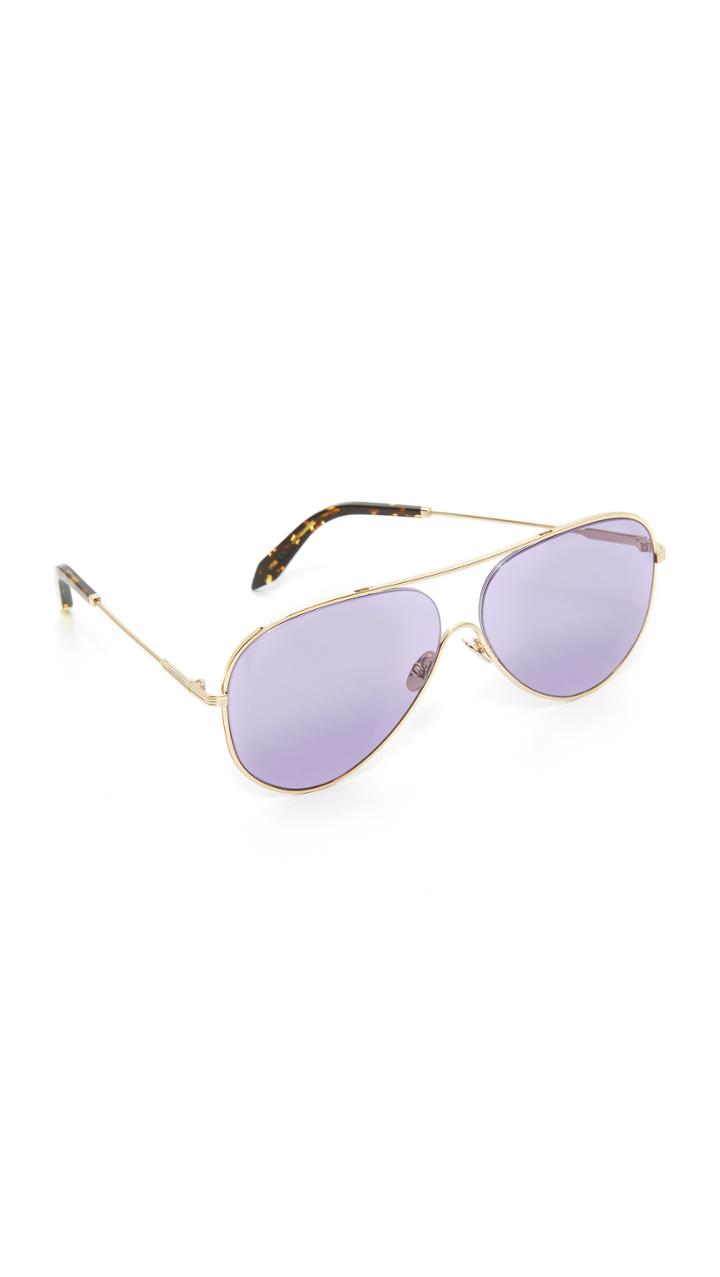 Victoria Beckham Loop Aviator Sunglasses